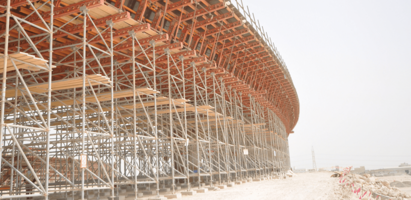 Image of Doha East corridor bypass construction